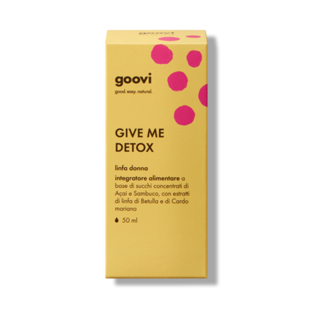 Goovi Give Me Detox Linfa Donna Integratore drenante naturale 50 ml