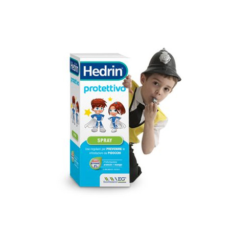 Flacone spray da 200 ml di Hedrin Protettivo Spray per prevenire le infestazioni da pidocchi,