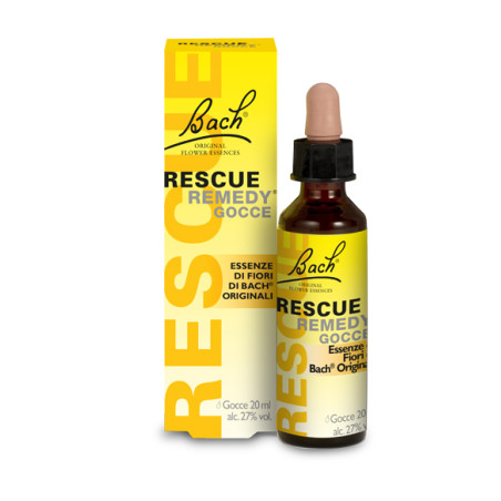 Flaconcino da 20 ml. di Rescue Remedy  Original , rimedio naturale contro l'ansia.