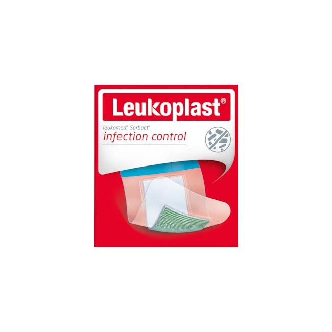 Leukomed Sorbact Medicazione 5x7,2 Cm 5 Pezzi