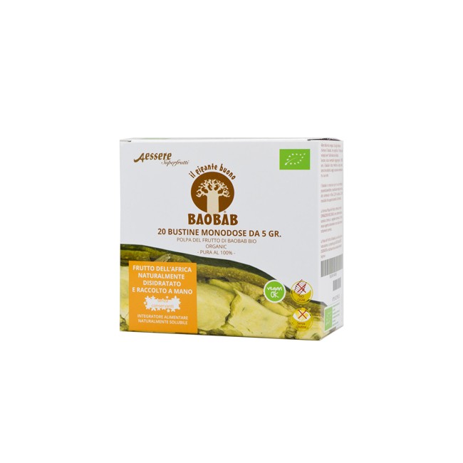 BAOBAB AESSERE POLPA BIO 20X5 G BAOBAB AESSERE POLPA BIO 20X5 G