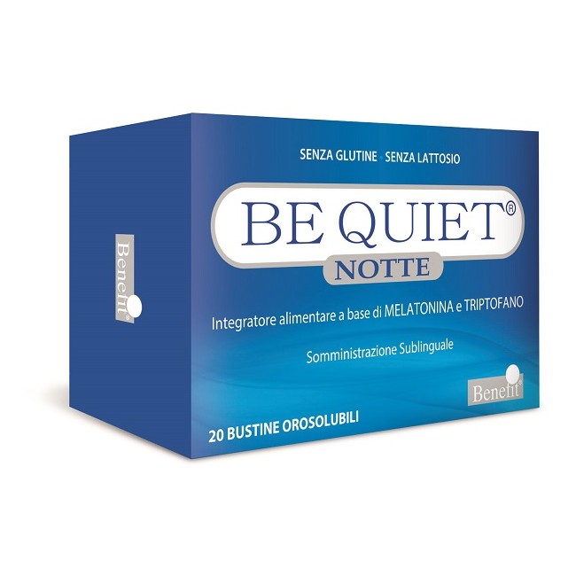 BE QUIET NOTTE 1 MG 20 BUSTINE 1,3 G BE QUIET NOTTE 1 MG 20 BUSTINE 1,3 G