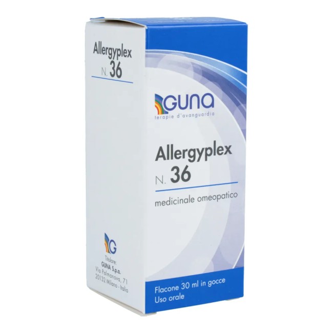 Guna Allergy Plex 36 Drenanti Gocce 30ml Guna Allergy Plex 36 Drenanti Gocce 30ml