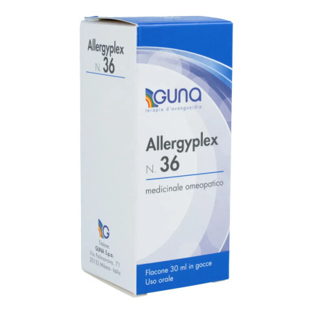 Guna Allergy Plex 36 Drenanti Gocce 30ml Guna Allergy Plex 36 Drenanti Gocce 30ml