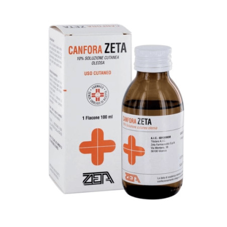 Canfora Zeta 10% Soluzione Cutanea Oleosa 100ml