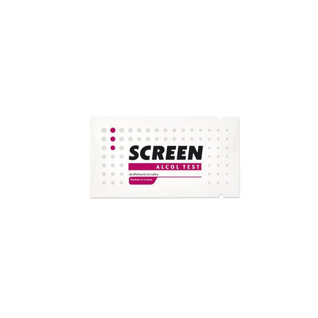 SCREEN ALCOOL TEST SALIVARE MONOUSO SCREEN ALCOOL TEST SALIVARE MONOUSO