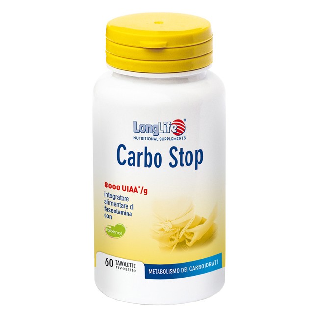 LONGLIFE CARBO STOP 60 TAVOLETTE LONGLIFE CARBO STOP 60 TAVOLETTE