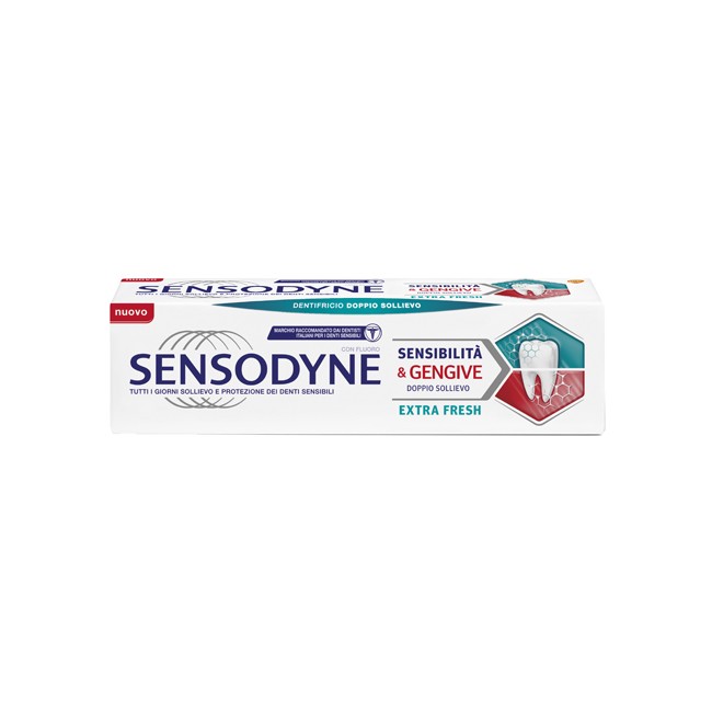SENSODYNE REPAIR & PROTECT EXTRA FRESH PASTA DENTIFRICIA AD AZIONE DESENSIBILIZZANTE SENSODYNE REPAIR & PROTECT EXTRA FRESH PASTA DENTIFRICIA AD AZIONE DESENSIBILIZZANTE