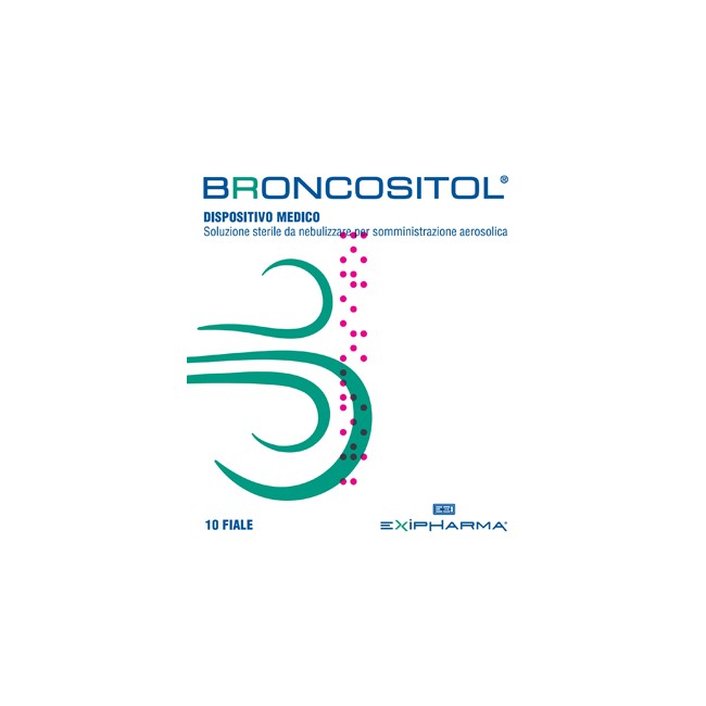 BRONCOSITOL SOLUZIONE STERILE DA NEBULIZZARE PER SOMMINISTRAZIONE AEROSOLICA 10 FIALE 3 ML