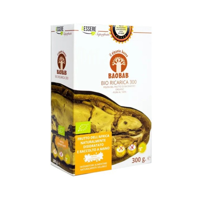 RICARICA BIO BAOBAB AESSERE POLVERE 300 G RICARICA BIO BAOBAB AESSERE POLVERE 300 G