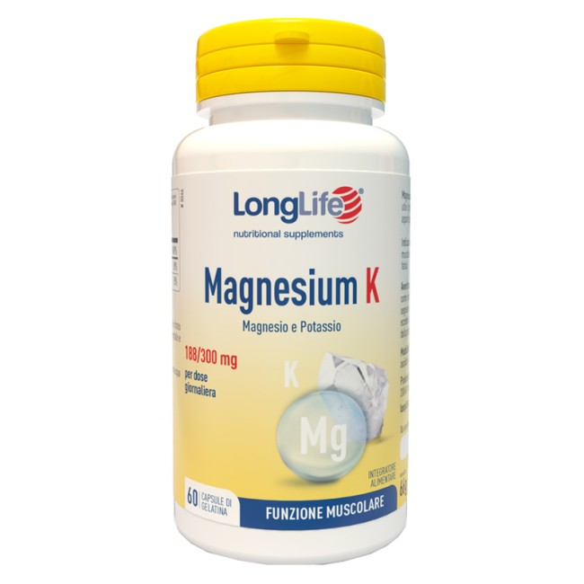 LONGLIFE MAGNESIUM K 60 CAPSULE LONGLIFE MAGNESIUM K 60 CAPSULE