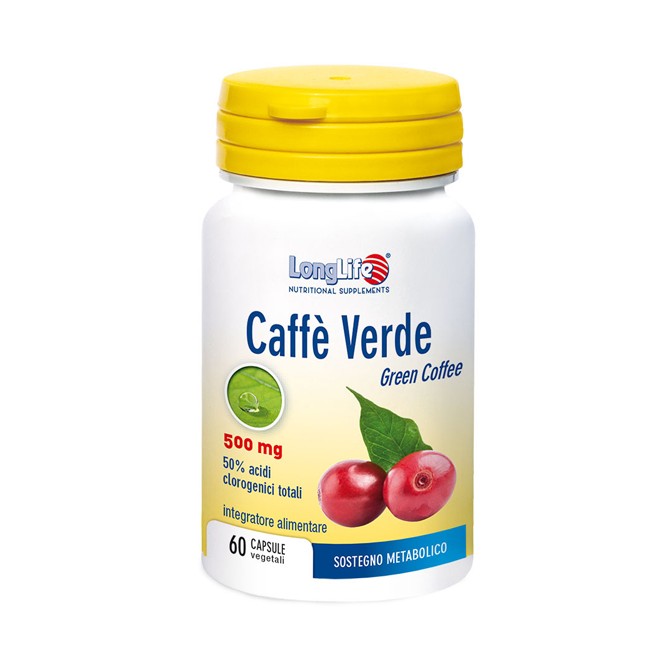 LONGLIFE CAFFE' VERDE 60 CAPSULE LONGLIFE CAFFE' VERDE 60 CAPSULE