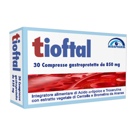 TIOFTAL 30 COMPRESSE GASTROPROTETTE
