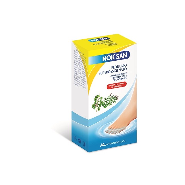 NOK SAN PEDILUVIO SUPEROSSIGENATO 400 G NOK SAN PEDILUVIO SUPEROSSIGENATO 400 G