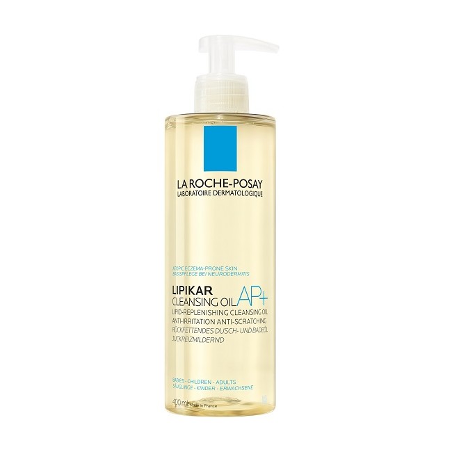 Flacone da 400 ml di La Roche Posay Lipikar Huile Lavant AP+ Flacone da 400 ml di La Roche Posay Lipikar Huile Lavant AP+