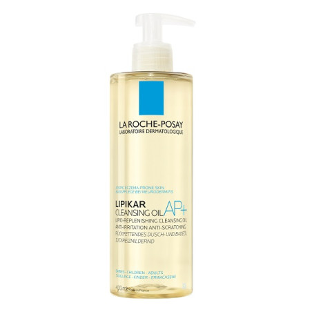 Flacone da 400 ml di La Roche Posay Lipikar Huile Lavant AP+