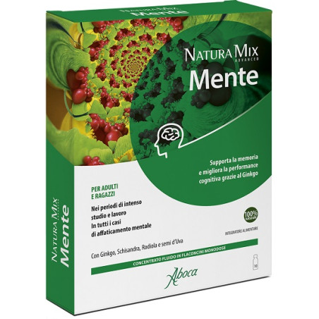 NATURA MIX ADVANCED MENTE 10 FLACONCINI 150 G NATURA MIX ADVANCED MENTE 10 FLACONCINI 150 G