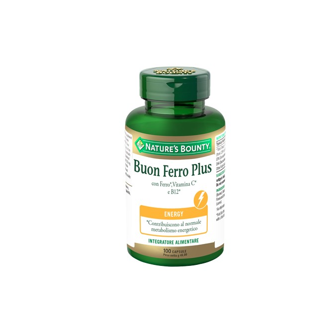 BUON FERRO PLUS 100 CAPSULE BUON FERRO PLUS 100 CAPSULE