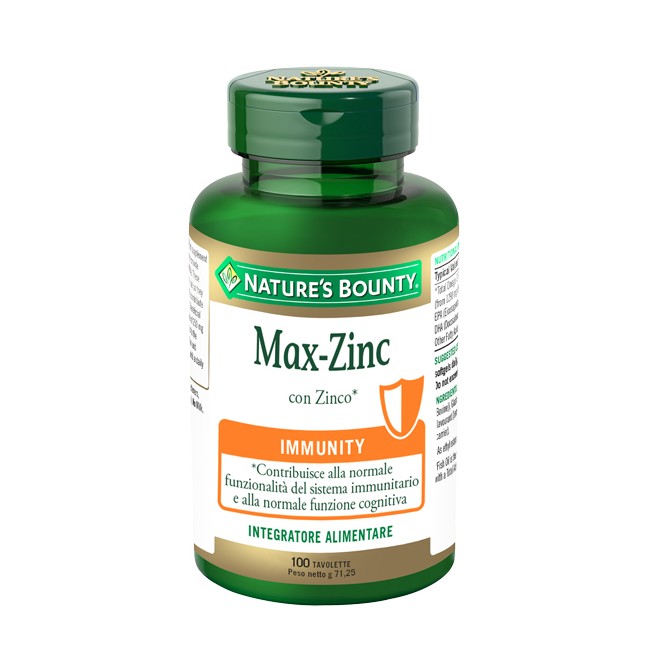 MAX ZINC 100 TAVOLETTE MAX ZINC 100 TAVOLETTE