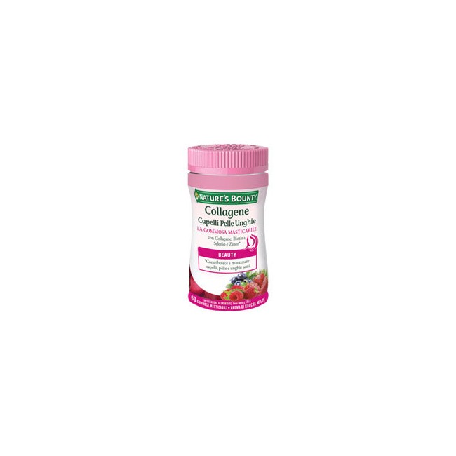 COLLAGENE CAPELLI PELLE UNGHIE 60 GOMMOSE MASTICABILI COLLAGENE CAPELLI PELLE UNGHIE 60 GOMMOSE MASTICABILI
