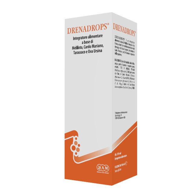 DRENADROPS SOLUZIONE IDROALCOLICA 100 ML DRENADROPS SOLUZIONE IDROALCOLICA 100 ML