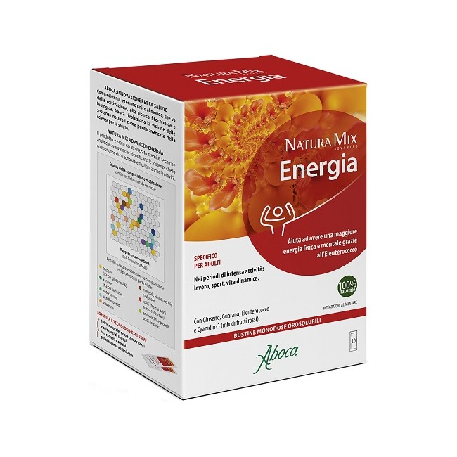 NATURA MIX ADVANCED ENERGIA 20 BUSTINE NATURA MIX ADVANCED ENERGIA 20 BUSTINE
