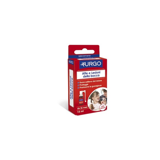 URGO SPRAY PER AFTE E LESIONI DELLA BOCCA 15 ML URGO SPRAY PER AFTE E LESIONI DELLA BOCCA 15 ML