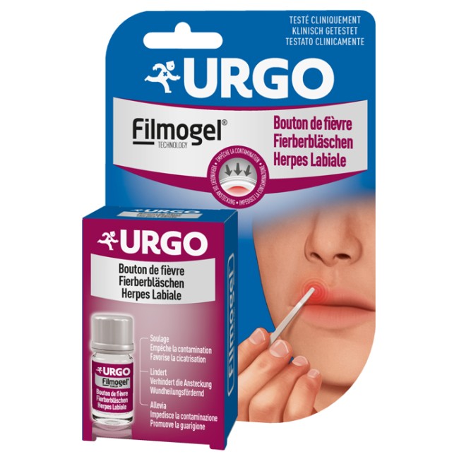 URGO HERPES LABIALE CEROTTO LIQUIDO 3 ML URGO HERPES LABIALE CEROTTO LIQUIDO 3 ML