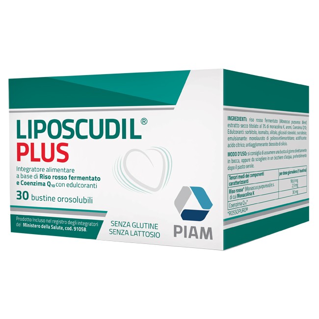 LIPOSCUDIL PLUS 30 BUSTINE OROSOLUBILI LIPOSCUDIL PLUS 30 BUSTINE OROSOLUBILI