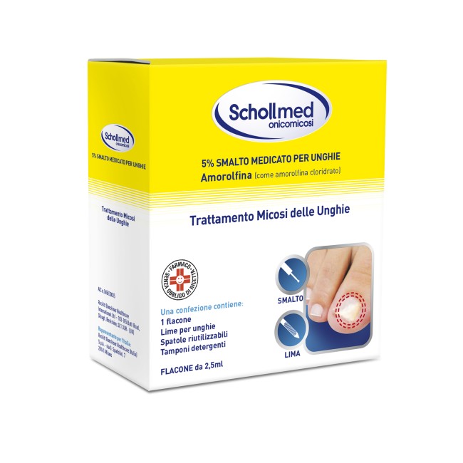 SCHOLLMED ONICOMICOSI*2,5ML 5% SCHOLLMED ONICOMICOSI*2,5ML 5%