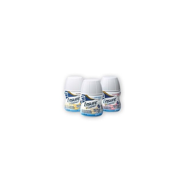 ENSURE COMPACT VANIGLIA 4 BOTTIGLIE DA 125 ML ENSURE COMPACT VANIGLIA 4 BOTTIGLIE DA 125 ML
