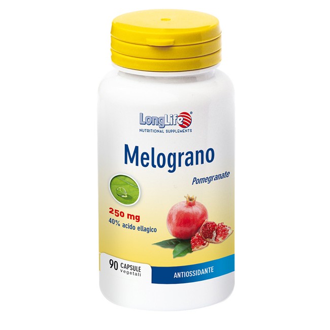 LONGLIFE MELOGRANO 40% 90 CAPSULE VEGETALI LONGLIFE MELOGRANO 40% 90 CAPSULE VEGETALI