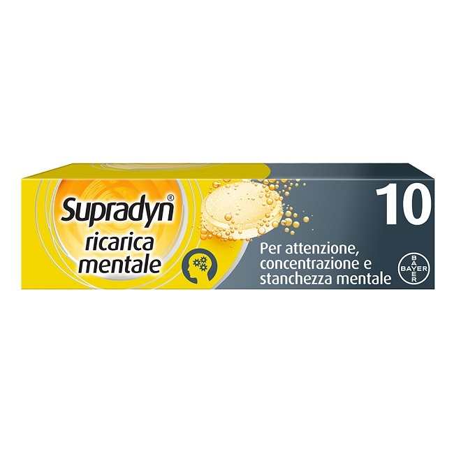 SUPRADYN RICARICA MENTALE 10 COMPRESSE SUPRADYN RICARICA MENTALE 10 COMPRESSE