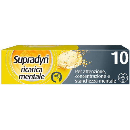 SUPRADYN RICARICA MENTALE 10 COMPRESSE SUPRADYN RICARICA MENTALE 10 COMPRESSE
