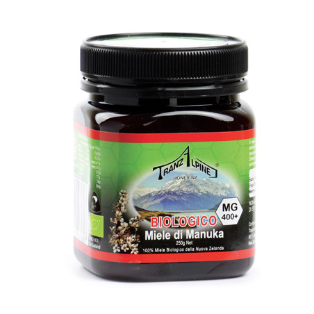 MIELE DI MANUKA MG 400 + BIO 250 G MIELE DI MANUKA MG 400 + BIO 250 G