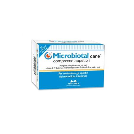 MICROBIOTAL CANE BLISTER 30 COMPRESSE APPETIBILI