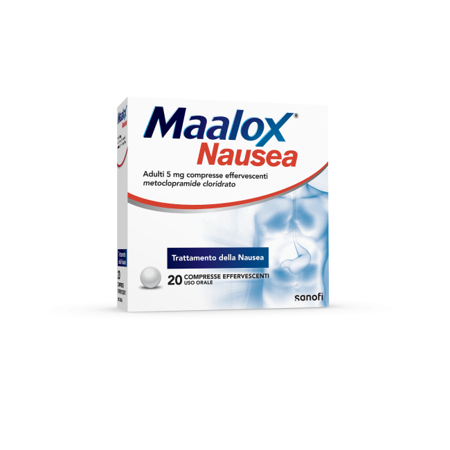 MAALOX NAUSEA*20CPR EFF 5MG MAALOX NAUSEA*20CPR EFF 5MG