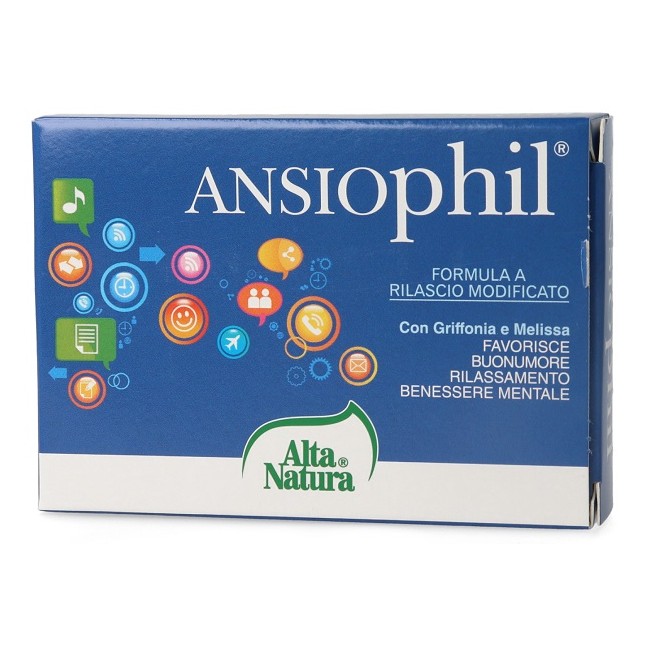 ANSIOPHIL 15 COMPRESSE 850MG ANSIOPHIL 15 COMPRESSE 850MG