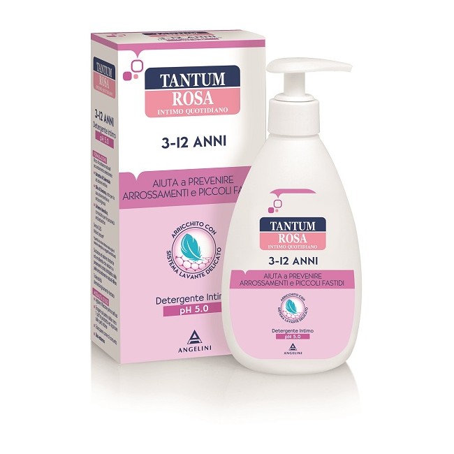 TANTUM ROSA 3-12 ANNI DETERGENTE INTIMO 200 ML TANTUM ROSA 3-12 ANNI DETERGENTE INTIMO 200 ML