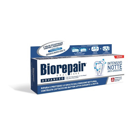 BIOREPAIR ADVANCED INTENSIVO NOTTE DENTIFRICIO ANTI-EROSIONE 75 ML BIOREPAIR ADVANCED INTENSIVO NOTTE DENTIFRICIO ANTI-EROSIONE 75 ML