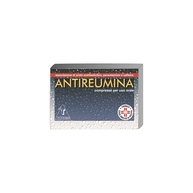 Teofarma Antireumina Trattamento Sintomatico Stati Febbrili E Sindromi Da Raffreddamento 10 Compresse Teofarma Antireumina Trattamento Sintomatico Stati Febbrili E Sindromi Da Raffreddamento 10 Compresse