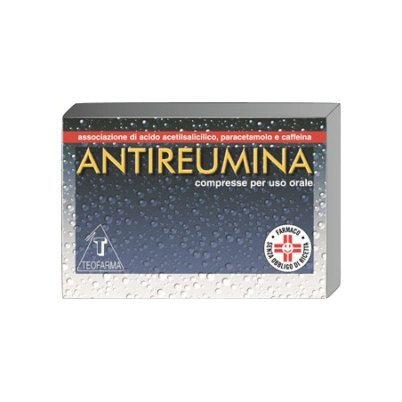 Teofarma Antireumina Trattamento Sintomatico Stati Febbrili E Sindromi Da Raffreddamento 10 Compresse Teofarma Antireumina Trattamento Sintomatico Stati Febbrili E Sindromi Da Raffreddamento 10 Compresse