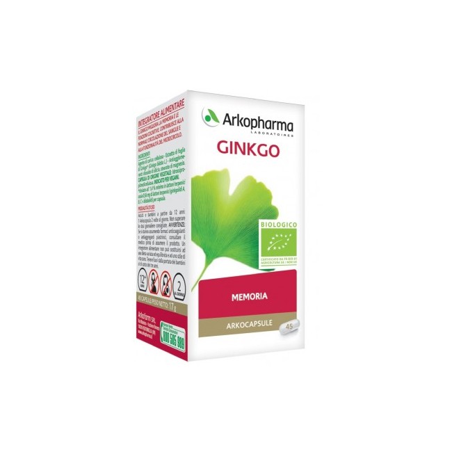 ARKO CAPSULE GINKGO BIO 45 CAPSULE ARKO CAPSULE GINKGO BIO 45 CAPSULE