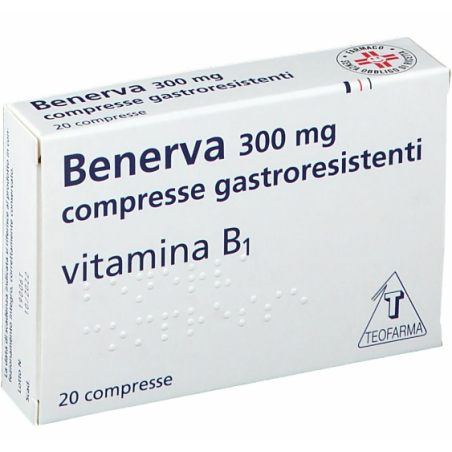 Benerva Vitamina B1 20 Compresse 300mg