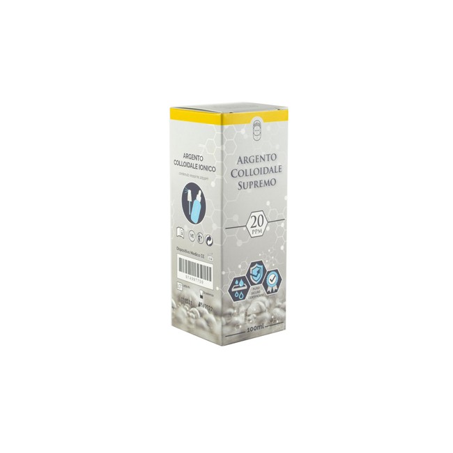 ARGENTO COLLOIDALE SUPREMO 20PPM 100 ML SPRAY + CONTAGOCCE ARGENTO COLLOIDALE SUPREMO 20PPM 100 ML SPRAY + CONTAGOCCE