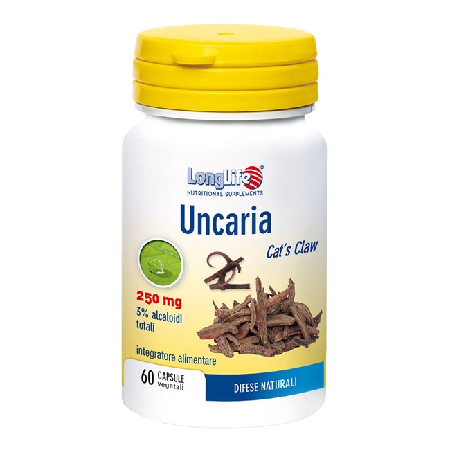 LONGLIFE UNCARIA 60 CAPSULE LONGLIFE UNCARIA 60 CAPSULE