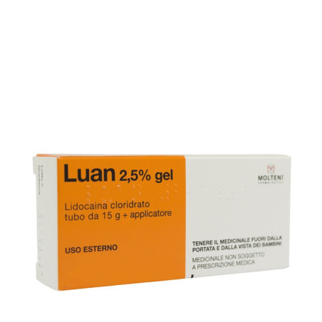 Luan 2,5% Gel 15g + Applicatore Luan 2,5% Gel 15g + Applicatore