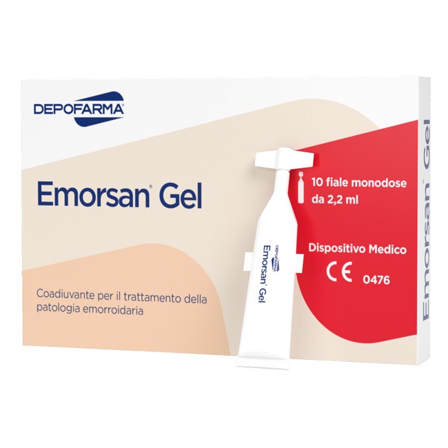 EMORSAN GEL 10 FIALE MONODOSE DA 2,2 ML EMORSAN GEL 10 FIALE MONODOSE DA 2,2 ML