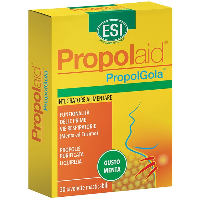 ESI PROPOLAID PROPOLGOLA MENTA 30 TAVOLETTE ESI PROPOLAID PROPOLGOLA MENTA 30 TAVOLETTE