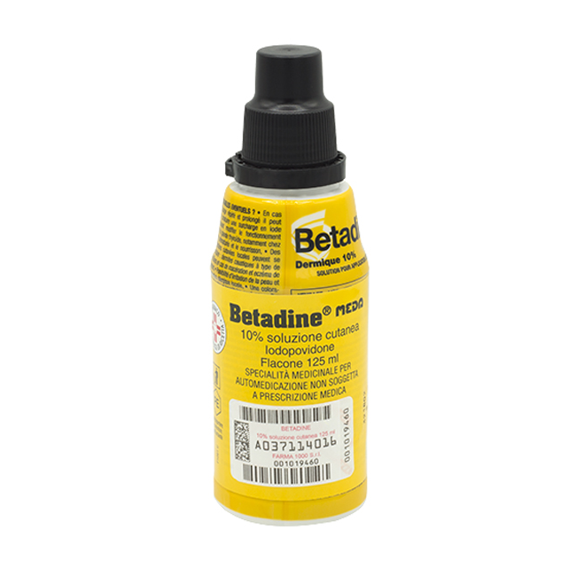BETADINE*SOLUZ CUT 125ML 10%